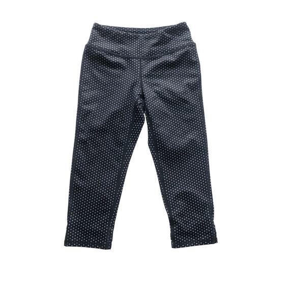 Zella Black Dot Leggings - Picture 1 of 5